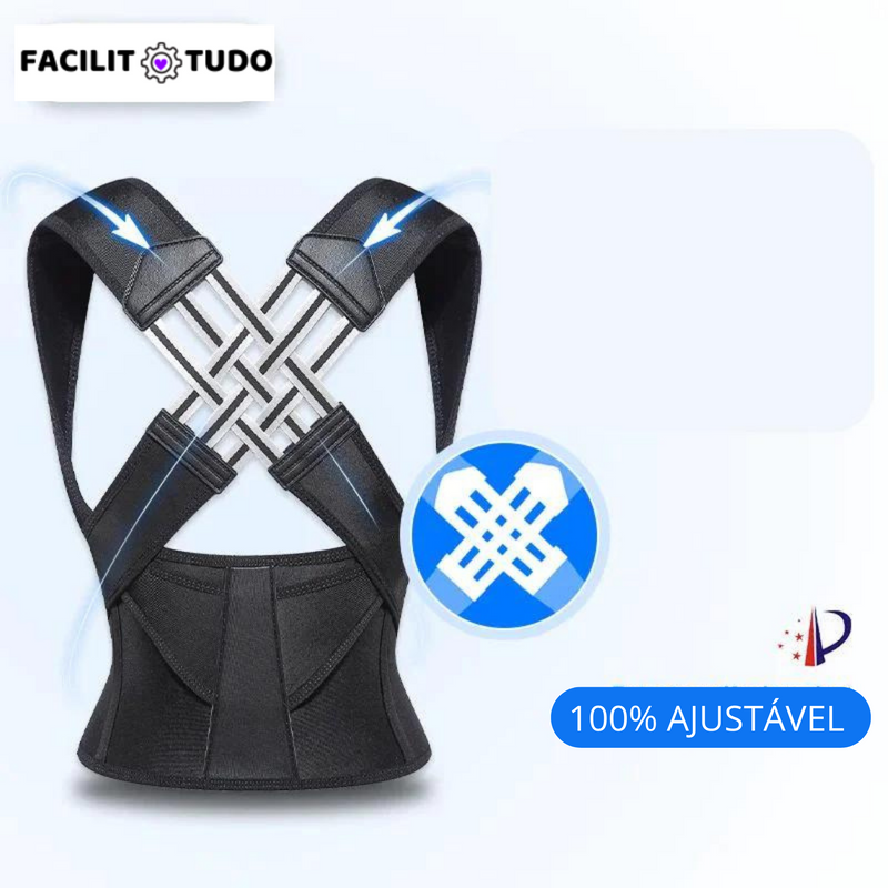 PosturaFit - Corretor de Postura Ajustável! ultimas unidades!🔥